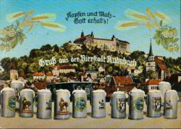 Gruß Aus Der Bierstadt Kulmbach Bierkrug Bier-Werbung 4.4.1965 - Kulmbach