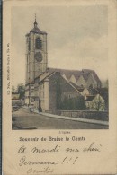 Braine Le Comte.  -   Souvenir De ... L´Eglise  -  1900   Naar Malines - Braine-le-Comte