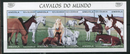 (cl 22 - P15) Angola ** N° 1079 à 1086 En Petite Feuille(ref. Michel Au Dos)  - Chevaux De Race - - Angola