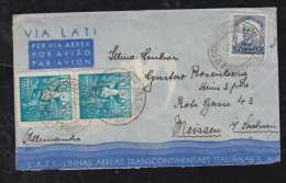 Brazil Brasil 1940 LATI Airmail Cover RIO To MEISSEN Germany Attractive - Covers & Documents