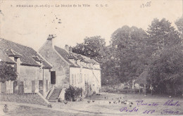 13188# PRESLES SEINE ET OISE LE MOULIN DE LA VILLE 1905 VAL D' OISE TAXE Pour AVEIRO PORTUGAL - Presles