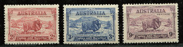 (cl 22 - P28) Australie N° 97 Ob, 98**, 99 * - Bélier Mérinos - - Used Stamps