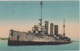 Cpa,bateau De Guerre,marine,l´ex ,kolber ,aujourd´hui Le Colmart,impressionnant,ra Re - Krieg