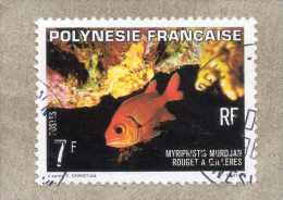 POLYNESIE  : Poissons De Polynésie : Rouget à Oeillères - Faune Aquatique - - Gebruikt