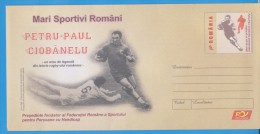 Rugby Petre Pul Ciobanel ROMANIA  Stationery Cover 2010 - Rugby