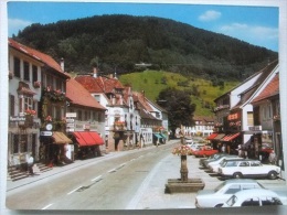 H60 AK Wolfach Im Schwarzwald - Hauptstrasse - Wolfach