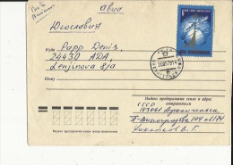 Enveloppe  Timbrée De Exp:  Yokoncol  Adressé A Papp Denis -ADA  Voir Scan - Used Stamps