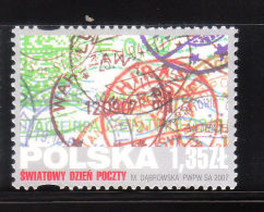 Poland 2007 World Post Day MNH - Neufs