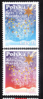 Poland 2008 Christmas Star & Snowflakes MNH - Unused Stamps