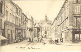 79 - Deux- Sèvres _ Niort _ Rue Thiers _ Animée LL - Niort