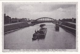 RUISBROEK     LE CANAL VERS HAL          DE VAART NAAR HALLE (copie) - Sint-Pieters-Leeuw