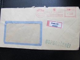 BRIEF Frankotype Freistempel Postfreistempel  1967 CKD Praha   /// U7550 - Brieven En Documenten