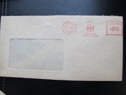 BRIEF Frankotype Freistempel Postfreistempel  1967 CHEMAPOL   /// U7542 - Briefe U. Dokumente