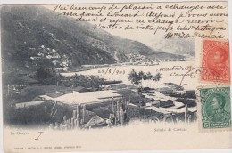 Cpa,venezuela,caracas En 1903,la Guayra,edicion J Macchi Et P Jenzer,rare,amérique - Venezuela