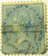 India 1856 Queen Victoria 0.5a - Used - 1854 Compañia Británica De Las Indias