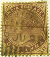 India 1882 Queen Victoria 1a - Used - 1882-1901 Imperium