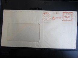 BRIEF Frankotype Freistempel Postfreistempel  1967 TOS TRENCIN   /// U6337 - Storia Postale