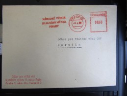 BRIEF Frankotype Freistempel Postfreistempel  1968 Narodni Vybor Hlavniho Mesta Prahy   /// U6344 - Covers & Documents