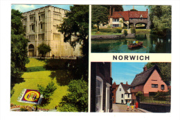 Royaume Uni: Norwich Castle, Pulls Ferry, Elm Hill (14-3989) - Norwich