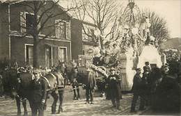 Ref C792- Carte Photo A Identifier-  Char -cavalcade - Carte Photo Bon Etat - - Carnaval