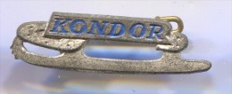 FIGURE SKATING - KONDOR, Vintage Pin, Badge - Patinaje Artístico