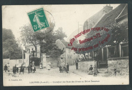 K1691 - LOUVRES Carrefour Des Rues Des Ormes - (95 - Val D'Oise) - Louvres