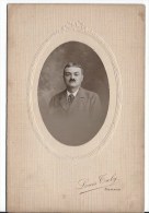 Photo Homme,support Cartonné - Identified Persons