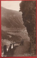 TAL3-11  Sentier De La Gemmi Et Loèche-les-Bains Leukerbad. Cachet Gemmi 1913. Perrochet - Loèche