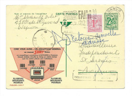 Publibel Obl. N° 2454  ( Chauffage SOMY) Obl: Namur   Voir Griffes Sur Scan - Linear Postmarks
