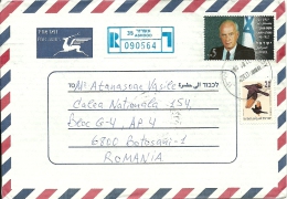 Israel / Registered Letter / Itzac Rabin - Briefe U. Dokumente