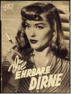 Das Neue Film-Programm Von Ca. 1952  -  "Die Ehrbare Dirne"  -  Mit Barbara Laage - Ivan Desny - Zeitschriften