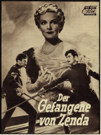 Das Neue Film-Programm Von Ca. 1952  -  "Der Gefangene Von Zenda"  -  Mit Ronald Colman , Madeleine Carroll - Zeitschriften