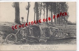 77- MEAUX- GUERRE 1914-1918- UN " TAUBE " AYANT SURVOLE PARIS EST DESCENDU PAR LES ALLIES AUX ENVIRONS DE MEAUX - Meaux