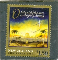 2001 NOUVELLE ZELANDE Y & T N° 1868 ( O ) Christmas 2001 - Used Stamps