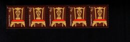 292229455 SCOTT 3761  POSTFRIS MINT NEVER HINGED POSTFRISCH EINWANDFREI  Strip 5 Chippendaile Chair - Unused Stamps