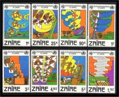 Zaire - 1125/1132 - Télécommunication - 1982 - MNH - Nuevos