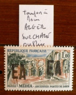 ALGERIE Surcharge EA. 1 Fr  MEDEA - SURCHARGE ALGER Avec Surcharge Oubliée Sur REPUBLIQUE FRANCAISE. ** MNH. - Algérie (1962-...)