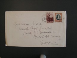 Error One Italian Stamp And One Nederland Used Together 1975 Cover Letter Italy Italia - Varietà E Curiosità