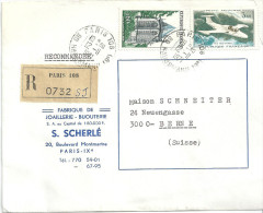 R Brief  Paris 108 - Bern               1971 - Lettres & Documents