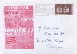 Envelope France / BULGARIA ,Bulgarie  1997 - Lettres & Documents