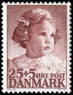 Dinamarca 0337 ** Niña - Unused Stamps