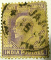 India 1902 King Edward VII 2a - Used - 1902-11 King Edward VII