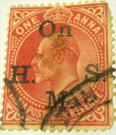 India 1906 King Edward VII Service 1a - Used - 1902-11 King Edward VII