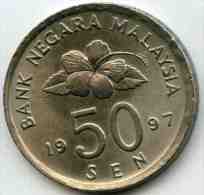 Malaysie Malaysia 50 Sen 1997 KM 53 - Maleisië