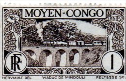 B - Congo Fr: - Viadotto Di Mindouli (nuovo Linguellato) - Neufs