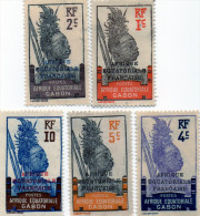 B -  Africa Equatoriale. Francese - Guerrieri (nuovi Linguellati) - Unused Stamps