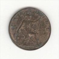 1 Farthing Grande-Bretagne / Great Britain 1901 SUP - B. 1 Farthing