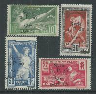 Syrie N° 149 / 52 X Timbres De France ( Jeux Olympiques ) Surchargés : Les 6 Valeurs Trace De Charnière Sinon TB - Ongebruikt