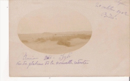 PALMERAIE NORD IGLI CARTE PHOTO 1902 VUE SUR LE PLATEAU DE LA NOUVELLE REDOUTE - Otros & Sin Clasificación