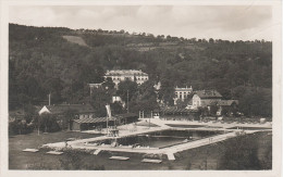 AK Bilina Bilin Sauerbrunn Freibad Schwimmbad Bad Gasthaus ? Bei Teplitz Brüx Most Dux Komotau Feldpost NS Stempel - Sudeten